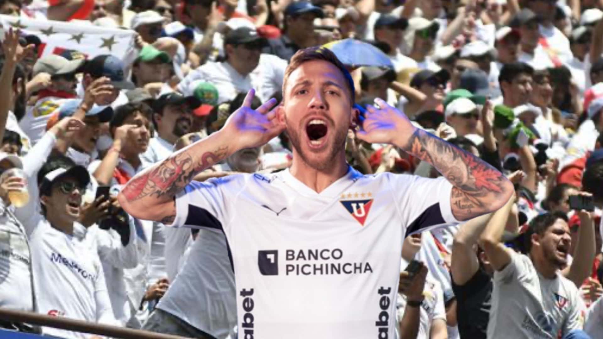 Ezequiel Piovi jugador de LDU