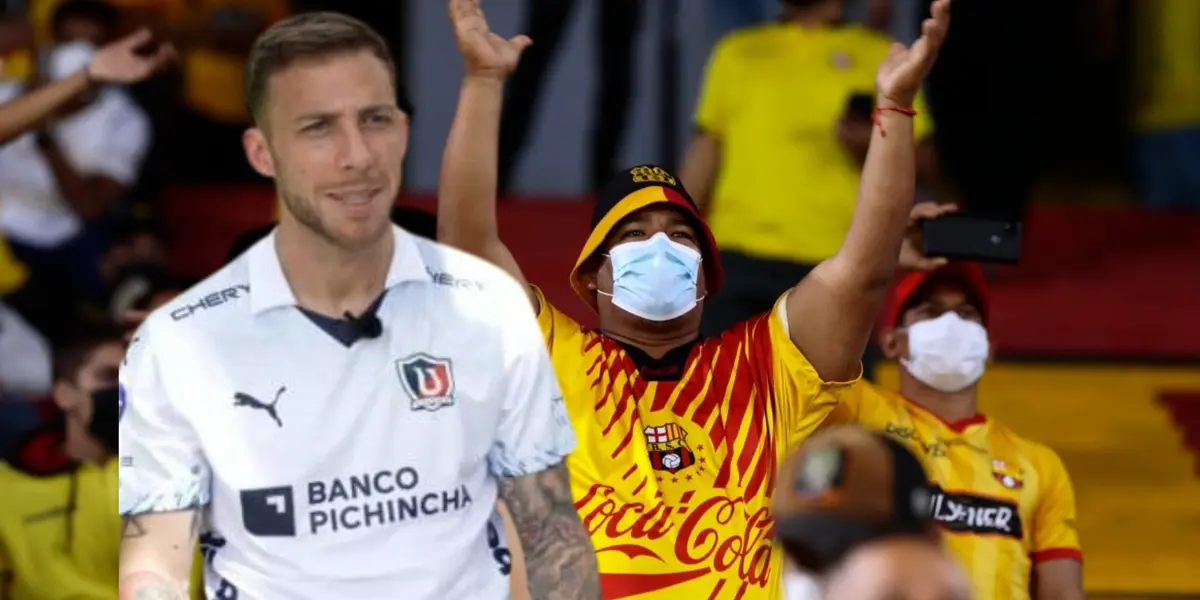 Ezequiel Piovi jugador de Liga de Quito