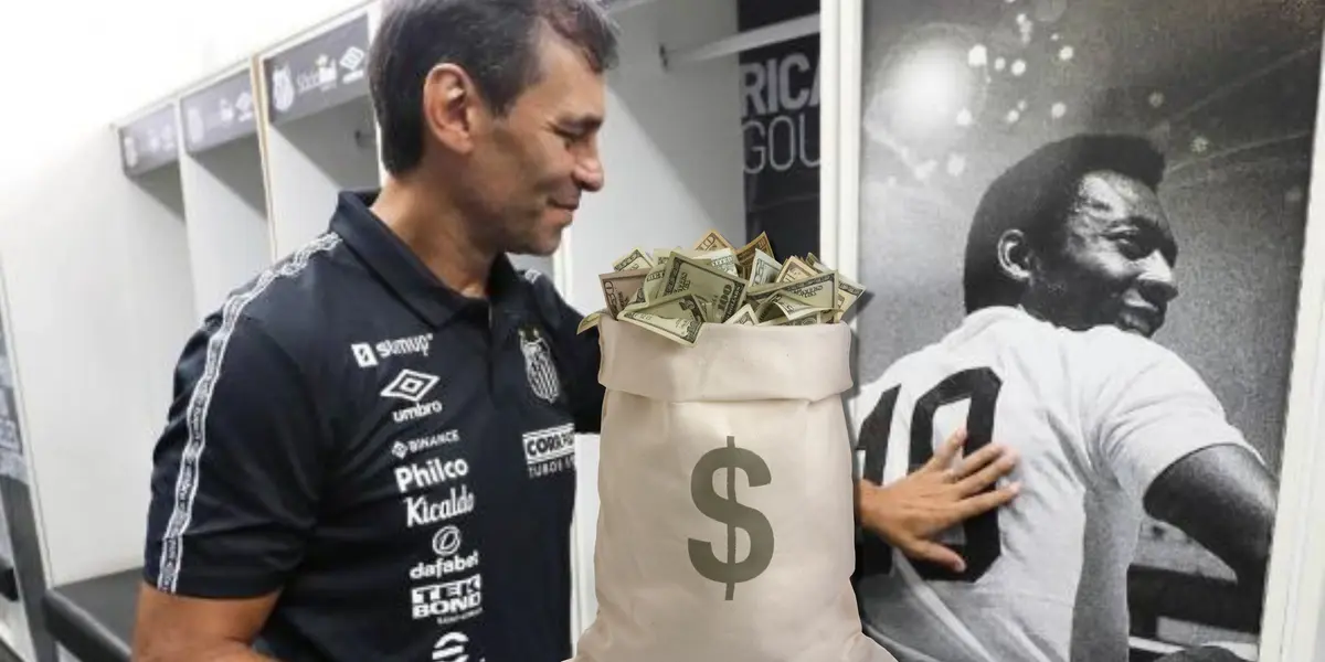 Fabián Bustos cobrará 1 millón a Santos FC por despedirlo, por obligación de FIFA