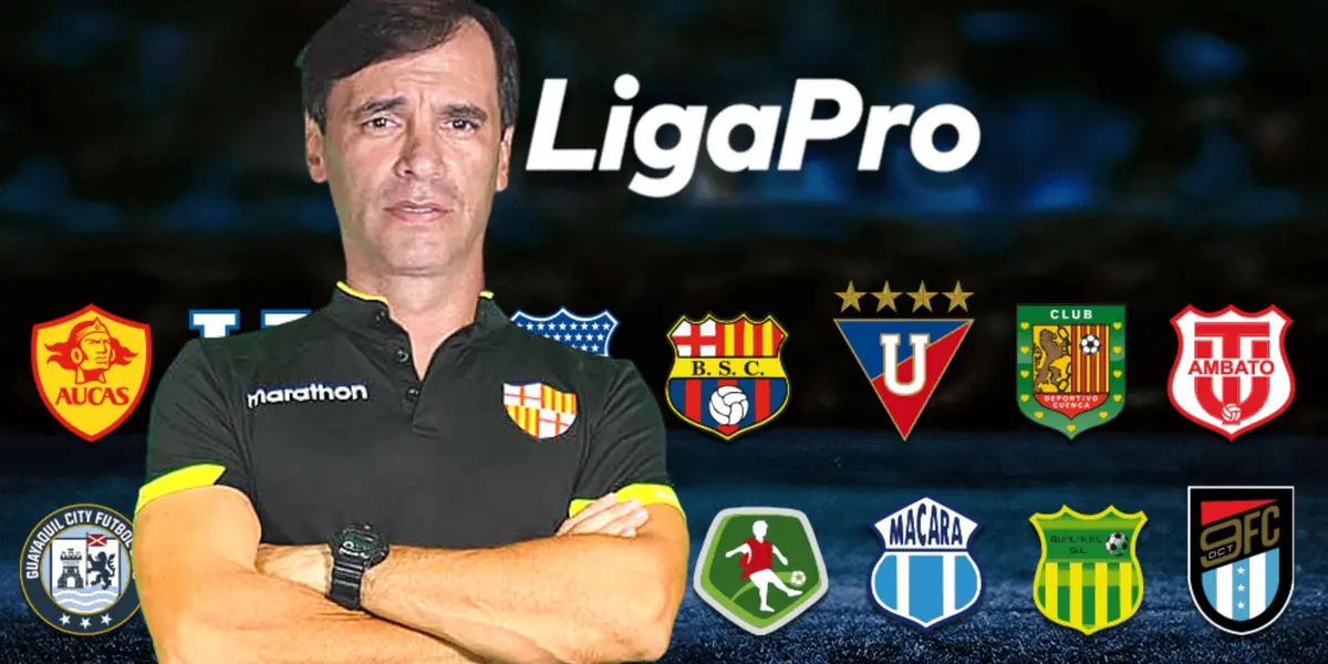 Fabián Bustos tendría definido el equipo donde va a dirigir luego de su paso por Barcelona SC