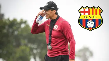 Fabián Bustos y Barcelona SC / Foto de: Nación Fútbol Ecuador