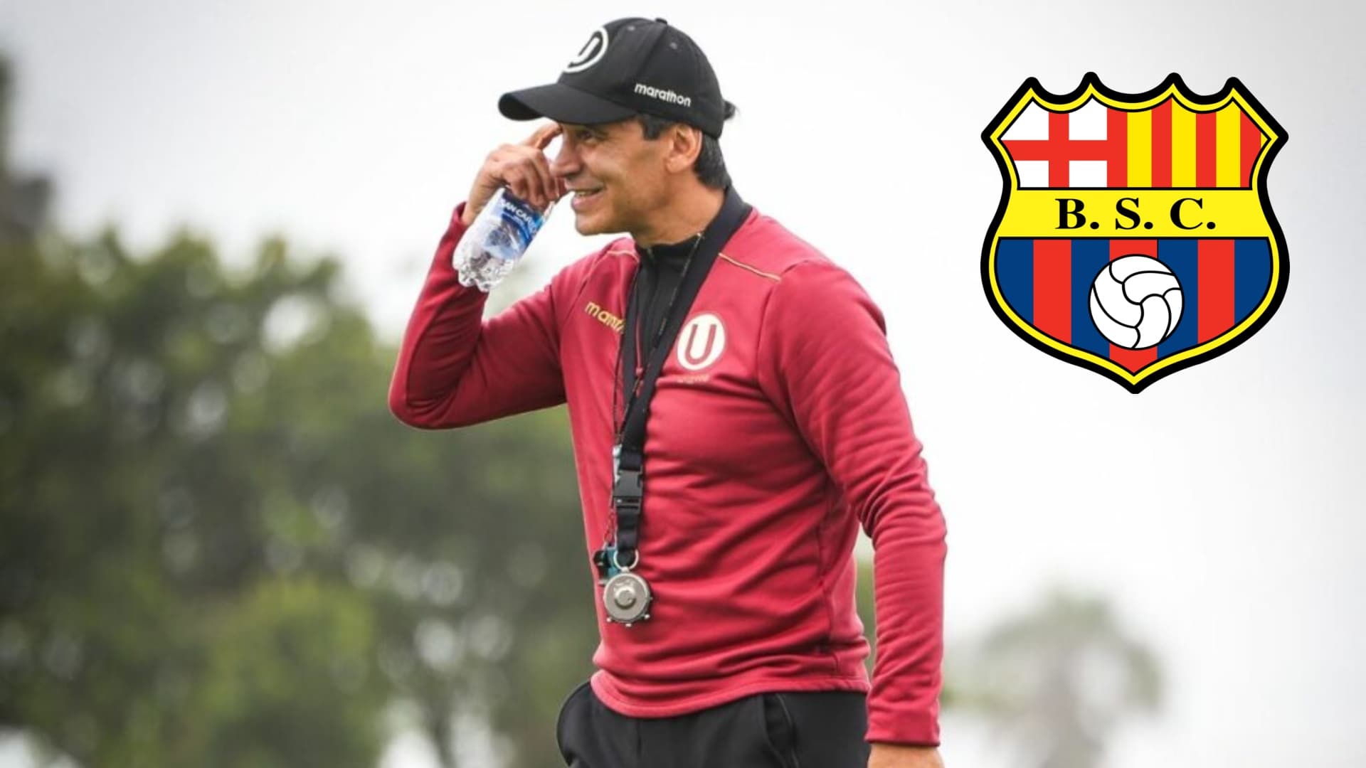 Fabián Bustos y Barcelona SC / Foto de: Nación Fútbol Ecuador