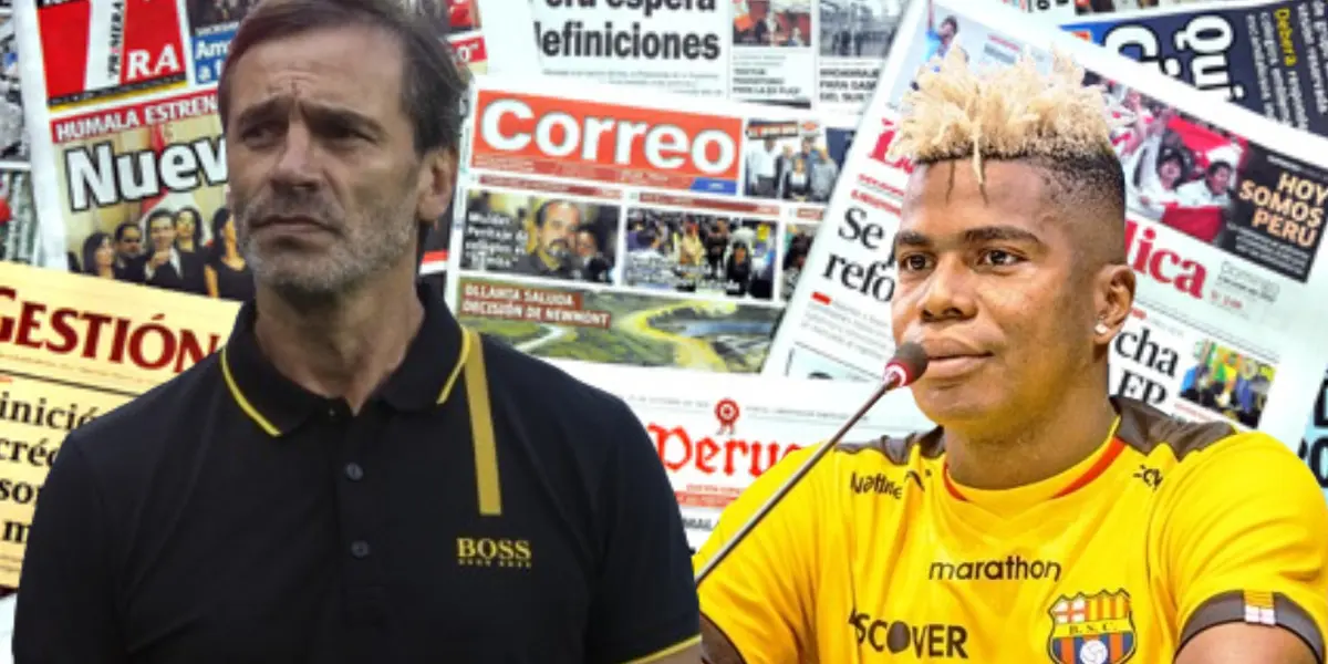 Fabián Bustos y Segundo Portocarrero