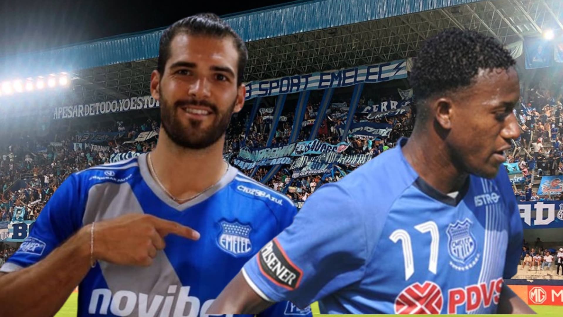 Facundo Castelli y Jaime Ayoví