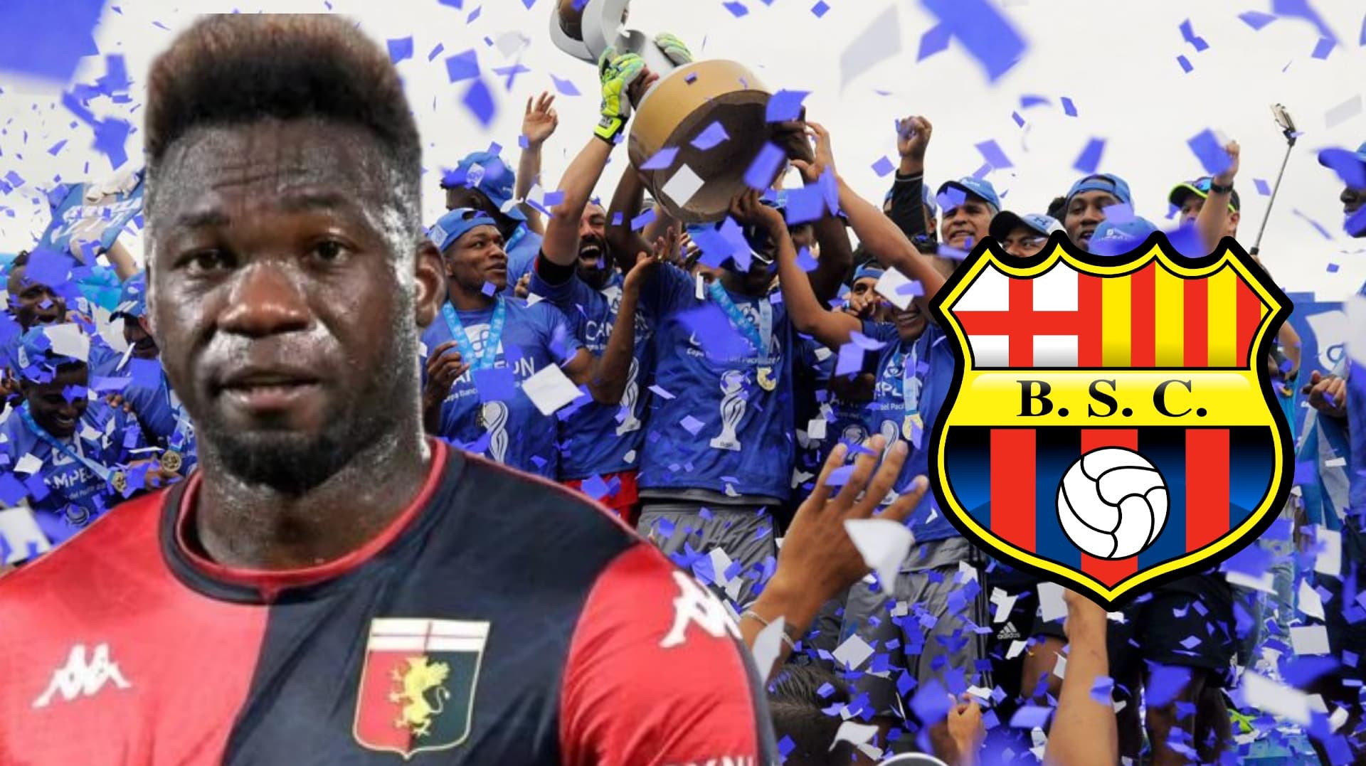 Felipe Caicedo y Emelec campeón