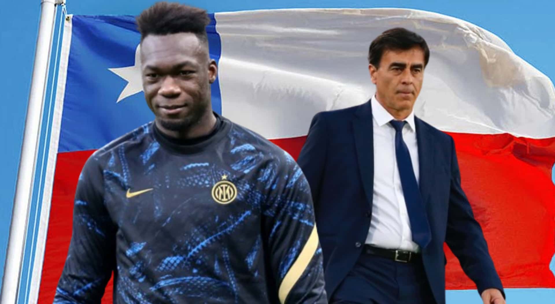 Felipe Caicedo y Gustavo Quinteros