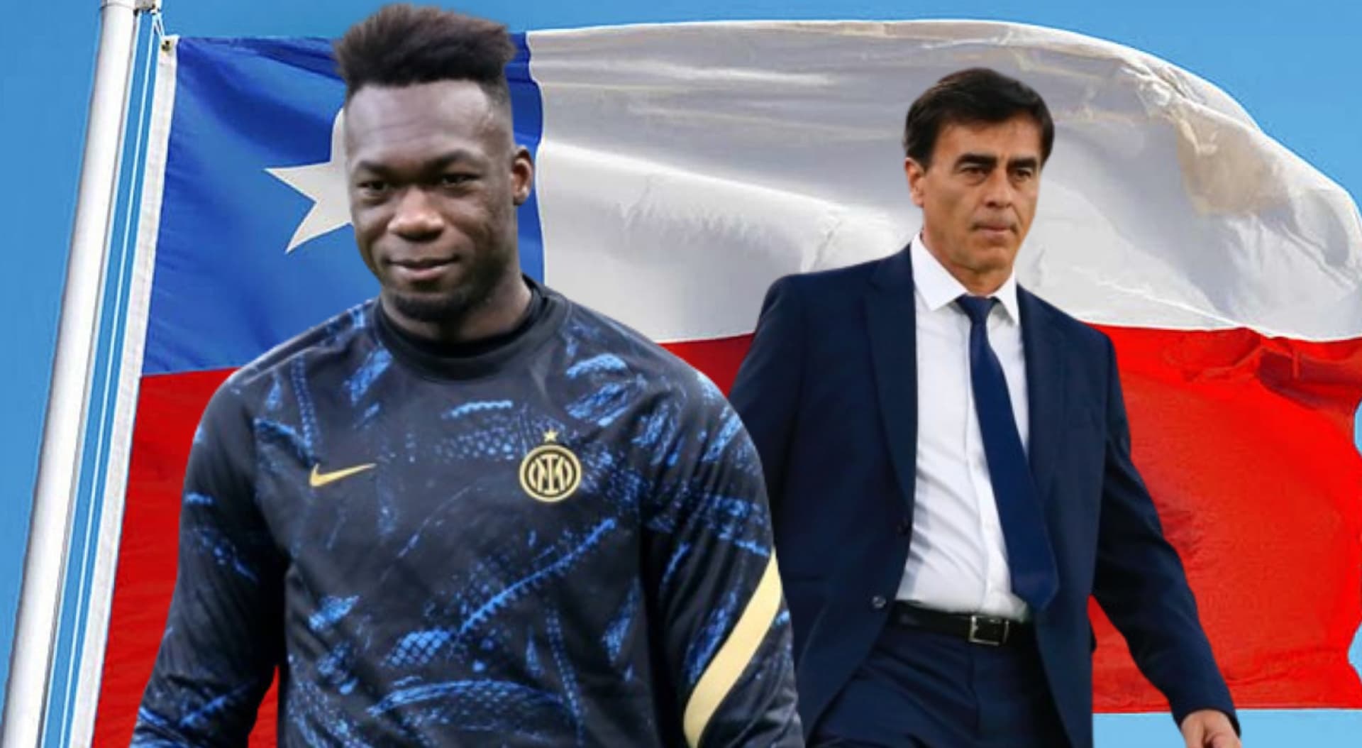 Felipe Caicedo y Gustavo Quinteros