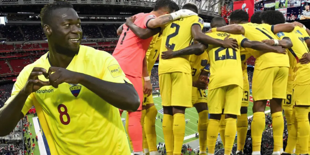 Felipe Caicedo y Selección Ecuatoriana (Foto tomada de: Wikipedia/El Universo/AFP)