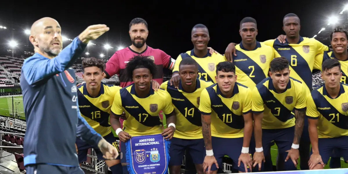 Félix Sánchez dando indicaciones. Selección Ecuado. Foto tomada de: Radio La Redr.