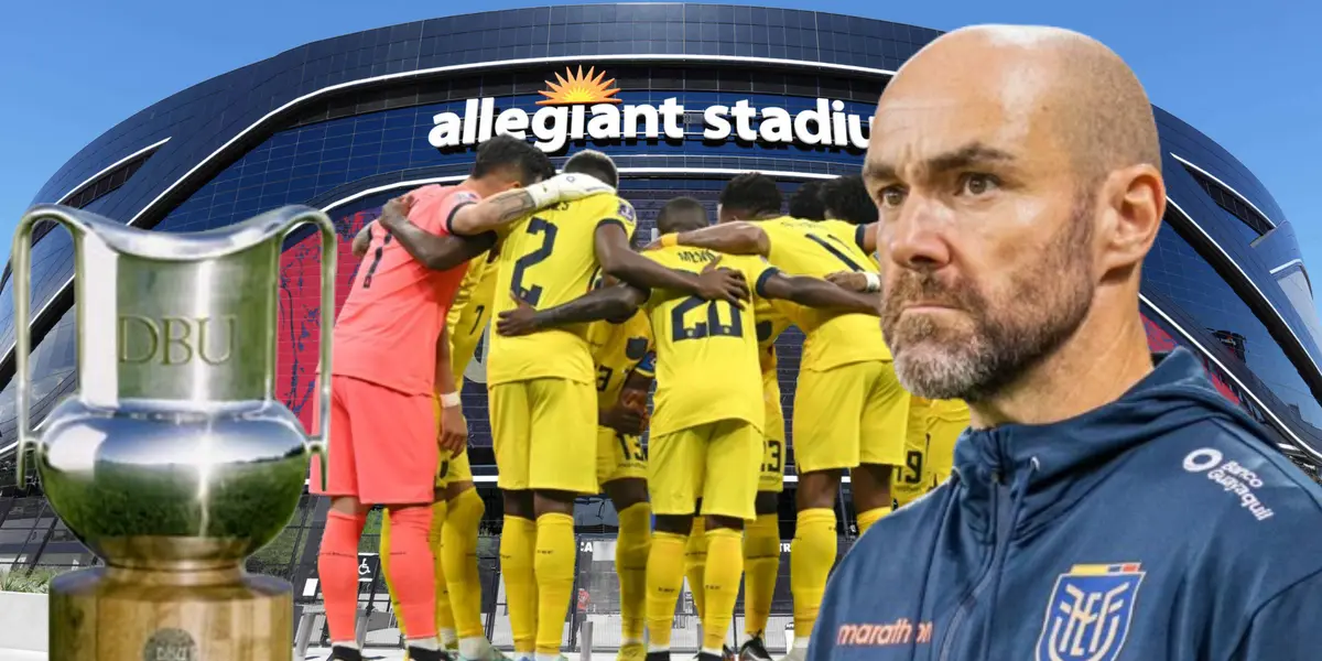 Félix Sánchez y la Selección Ecuatoriana (Foto tomada de: Diario AS/AFP/Fotball Predictions/La Tri)