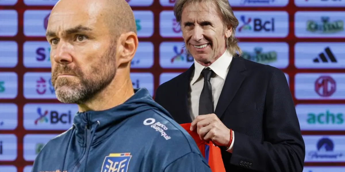 Félix Sánchez y Ricardo Gareca