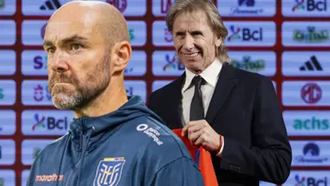 Félix Sánchez y Ricardo Gareca