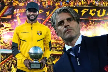 Fue el mejor de Barcelona SC y lo sentó, Diego López habló de Leonai Souza
