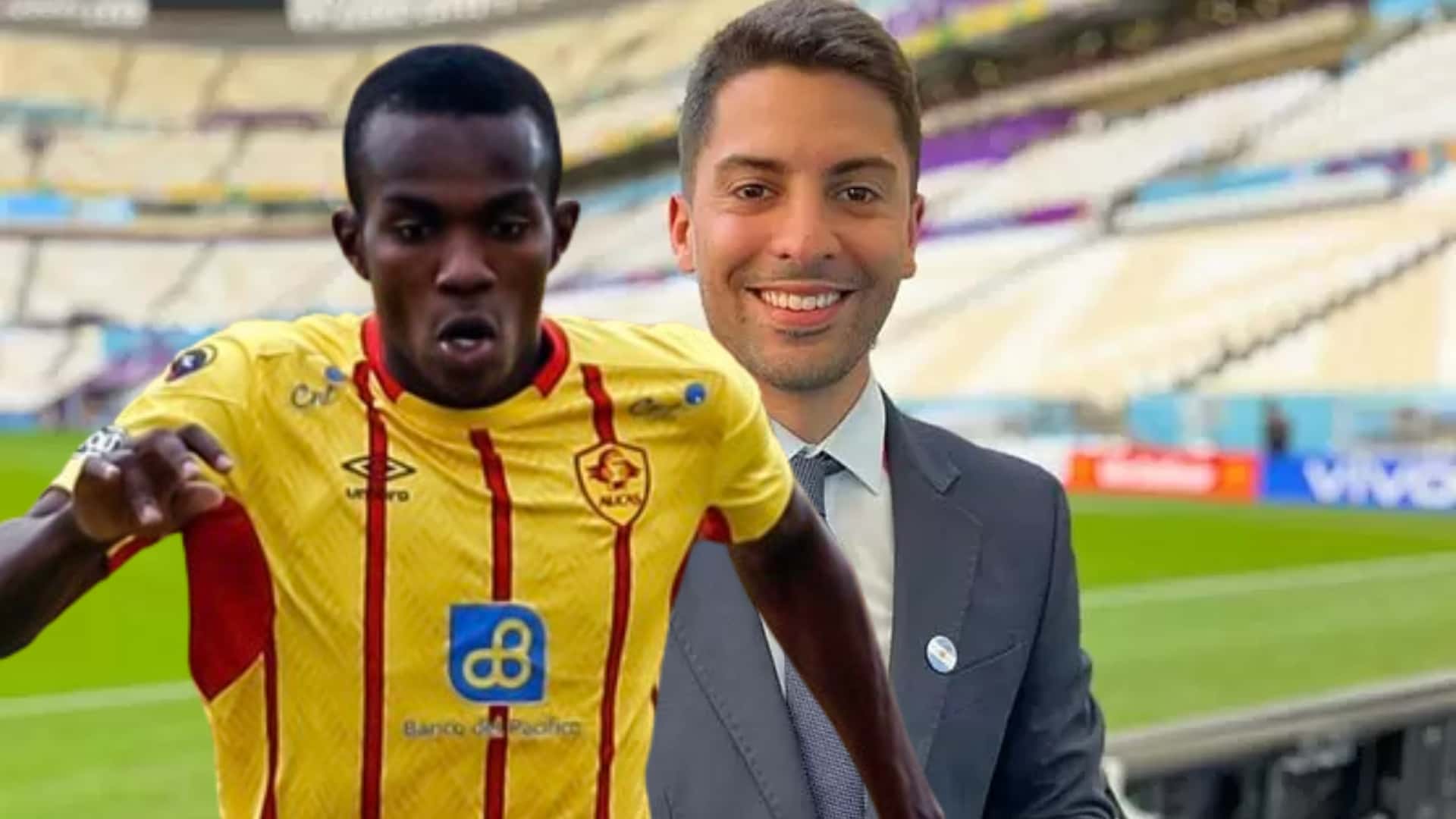 Gastón Edul y Jhonny Quiñónez