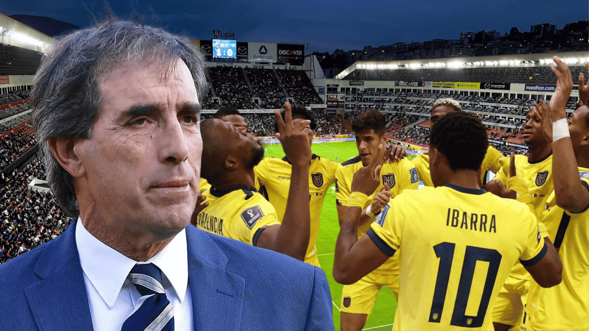 Guillermo Almada y Selección Ecuatoriana (Foto tomada de: Primicias/Pachuca/Extra)