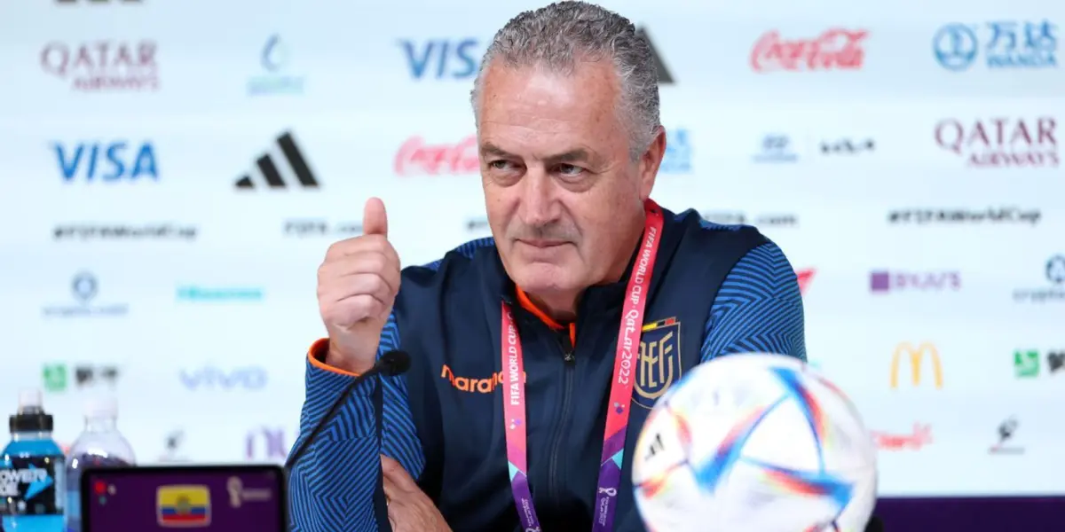 Gustavo Alfaro en la Selección de Ecuador (Fuente: ESPN Ecuador)