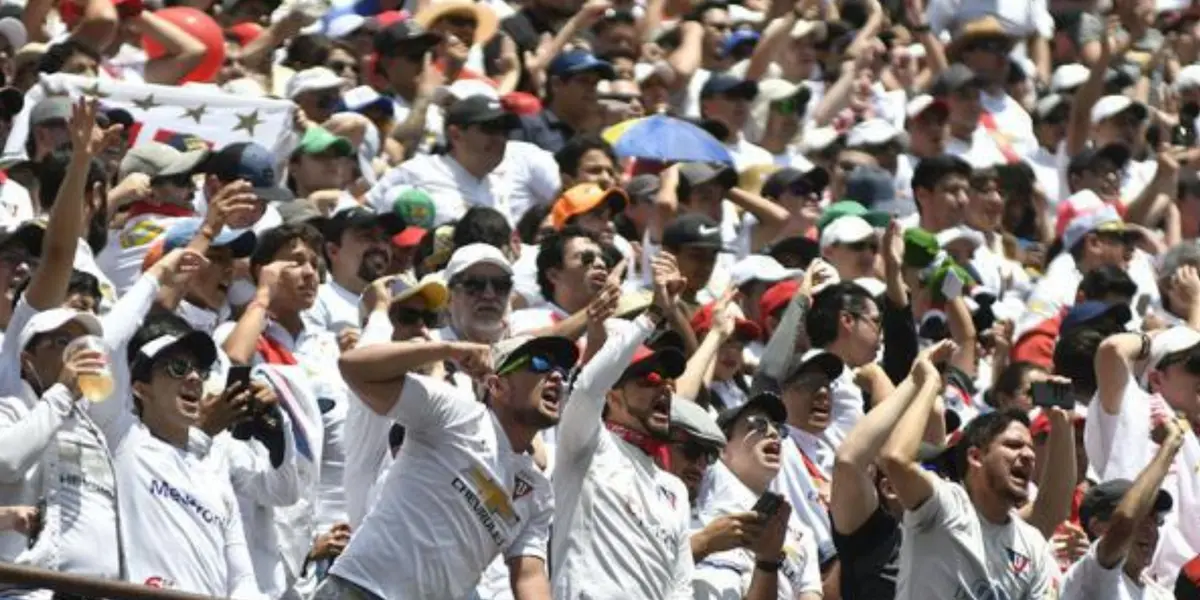 Hinchada de Liga de Quito