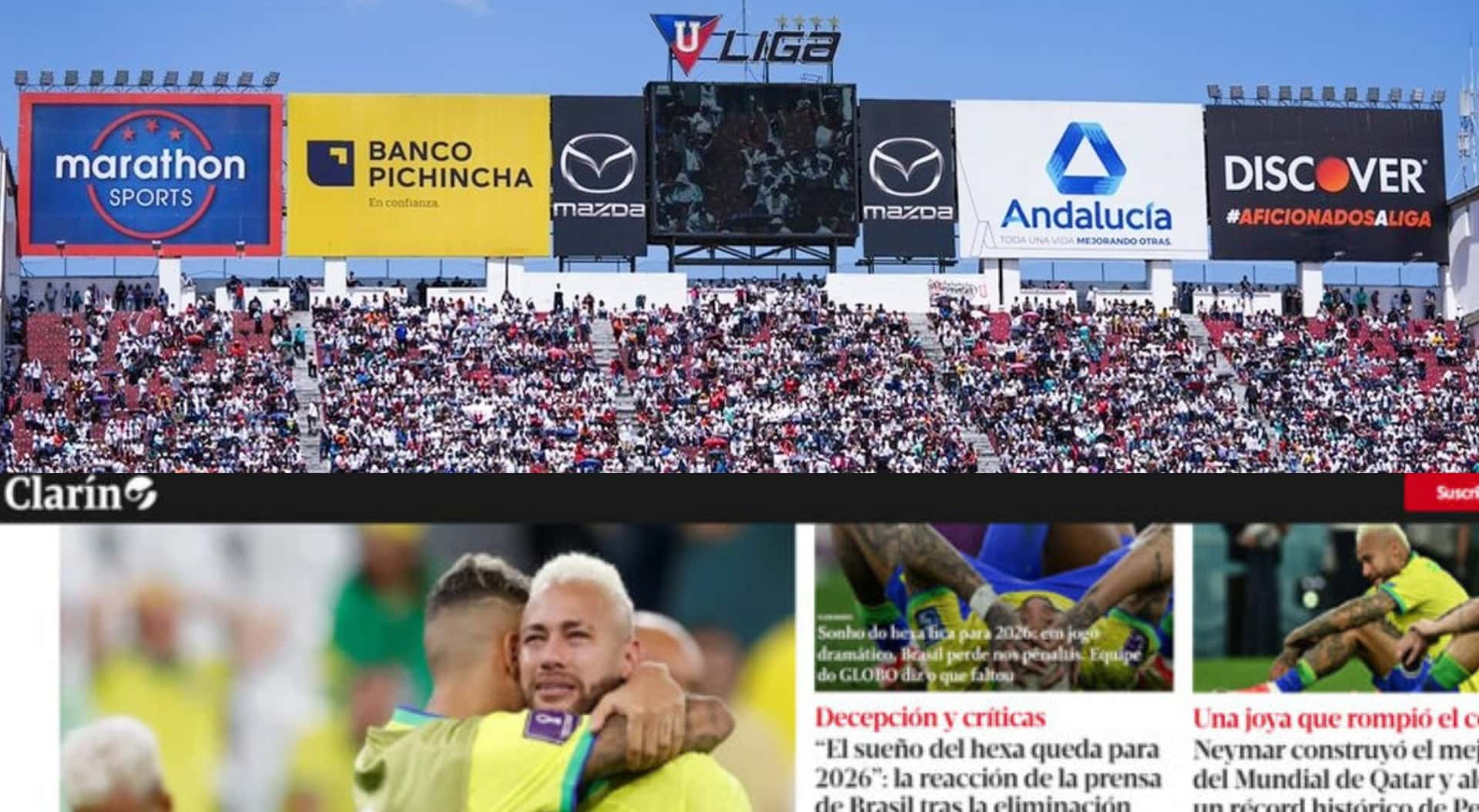 Hinchada de Liga de Quito