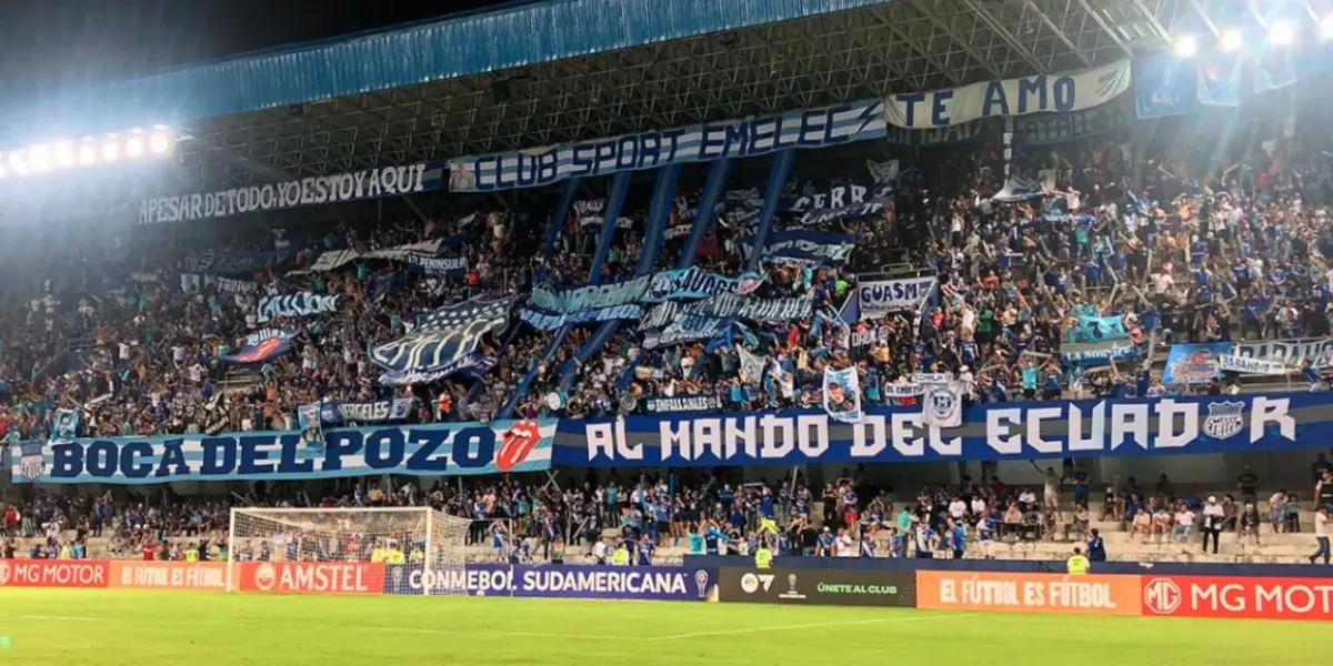 Hinchada del Emelec FOTO: Primicia