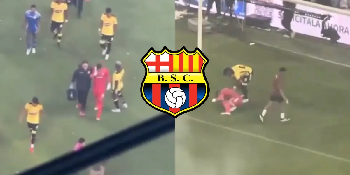 Incidente en la Explosión Azul. Fotos: Via X