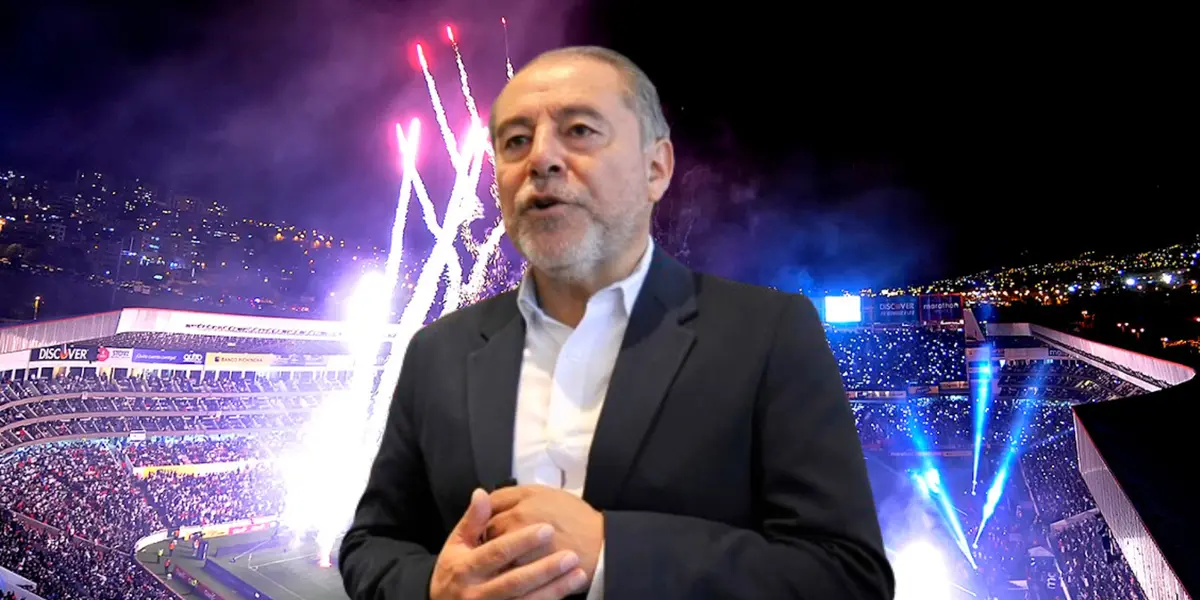 Isaac Álvarez directivo de LDU