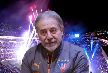 Isaac Álvarez dirigente de LDU