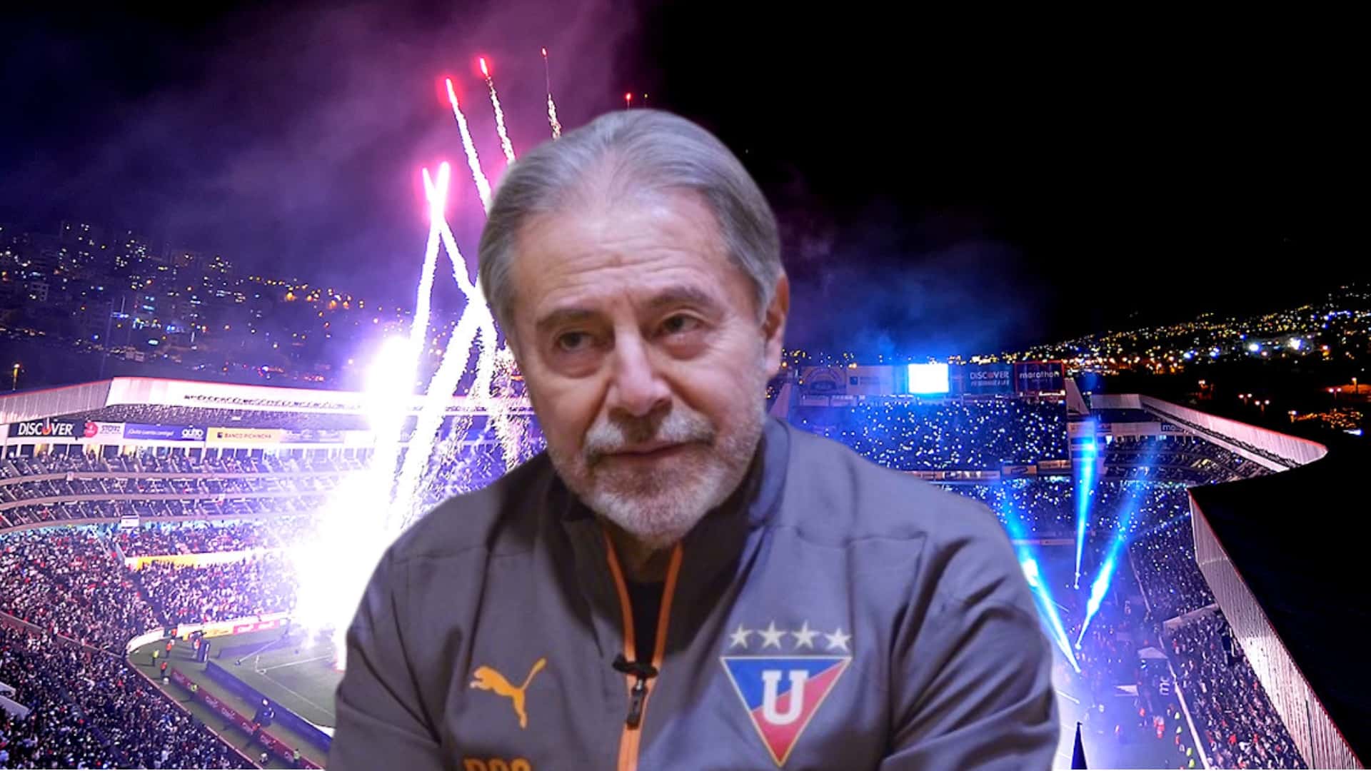 Isaac Álvarez dirigente de LDU