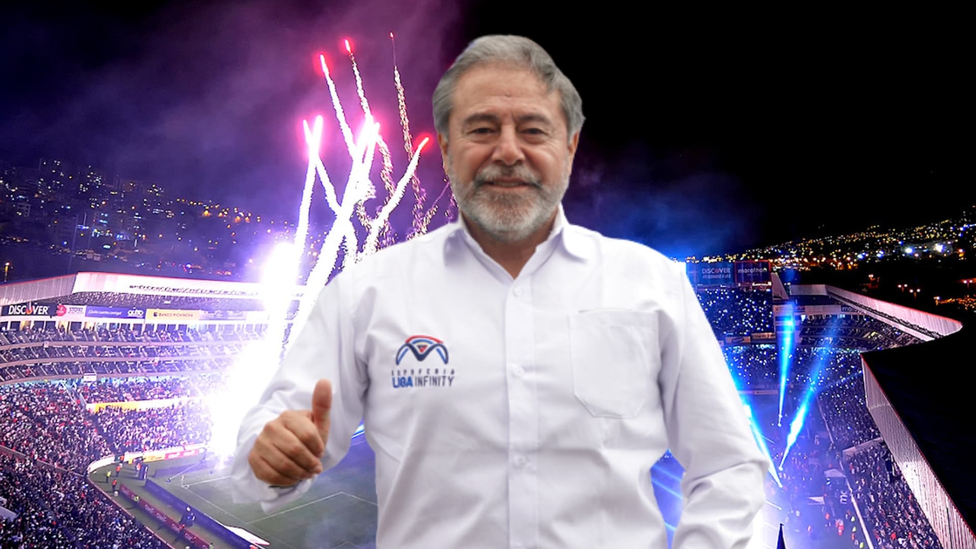 Isaac Álvarez dirigente de LDU