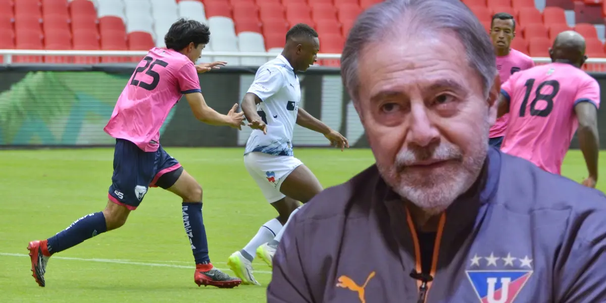 Isaac Álvarez dirigente de Liga de Quito