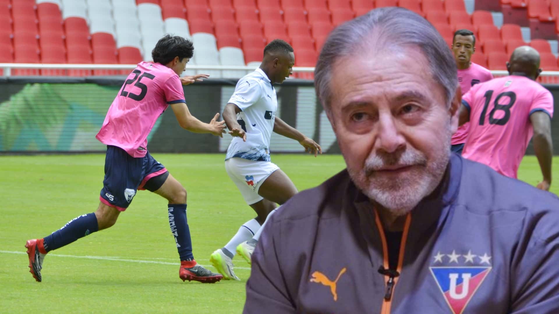 Isaac Álvarez dirigente de Liga de Quito