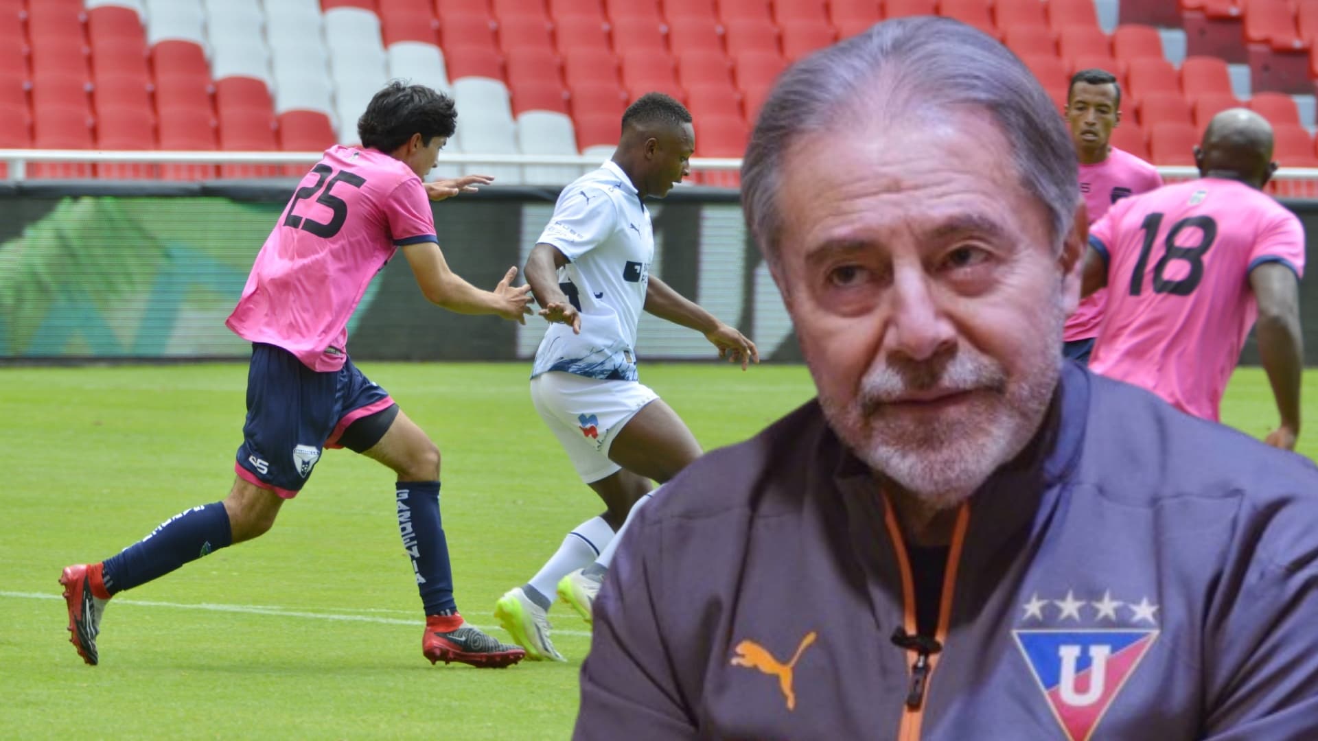 Isaac Álvarez dirigente de Liga de Quito