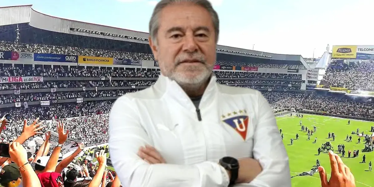 Isaac Álvarez presidente de Liga de Quito