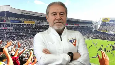 Isaac Álvarez presidente de Liga de Quito