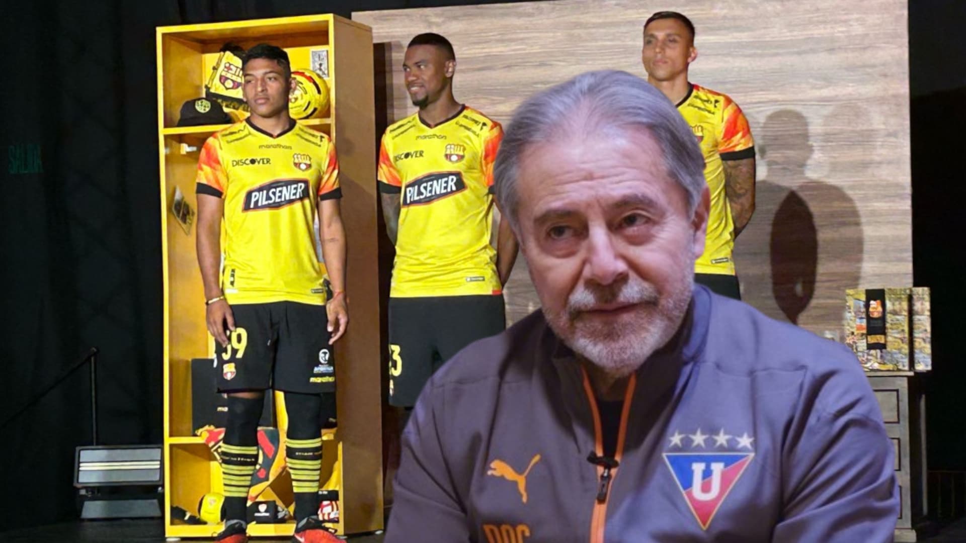 Isaac Álvarez y Barcelona SC