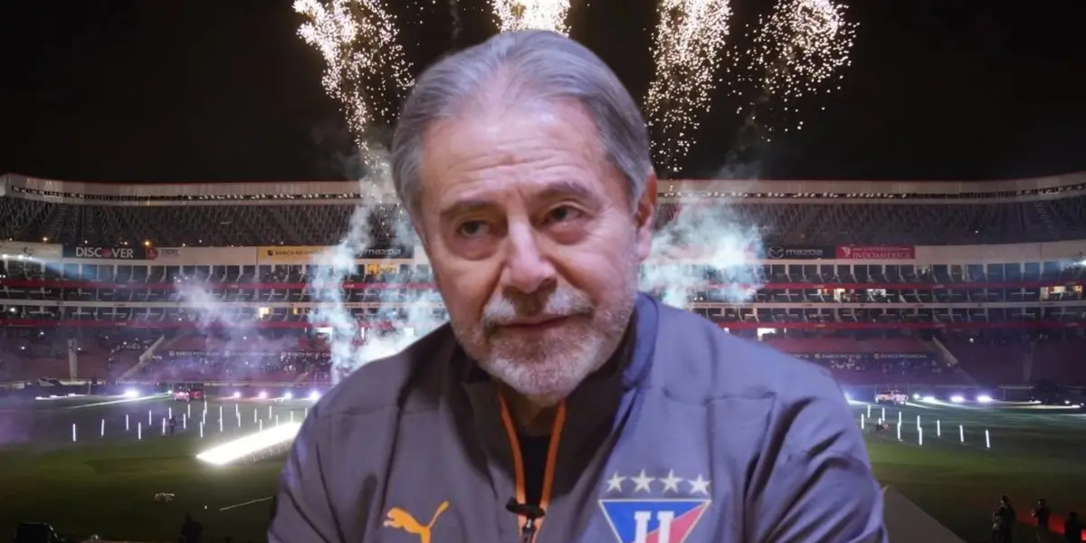 Issac Álvarez dirigente de LDU