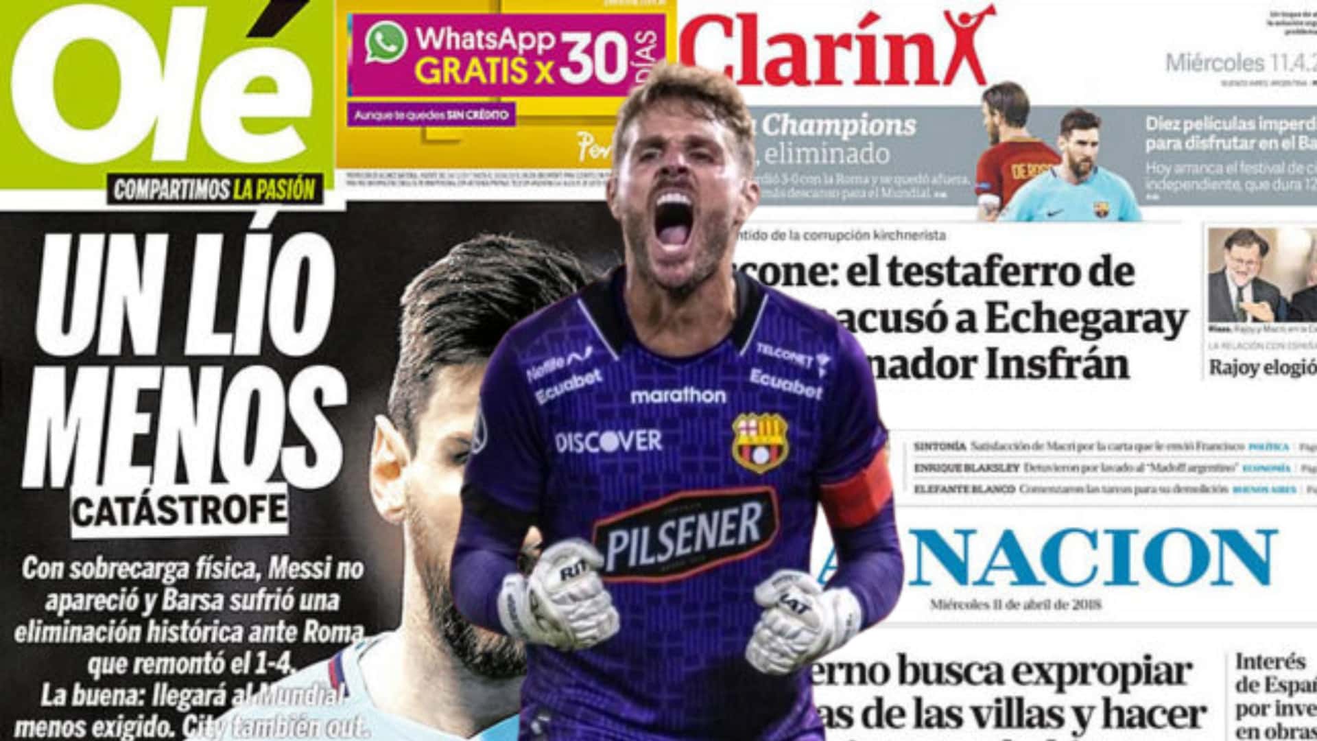 Javier Burrai jugador de BSC