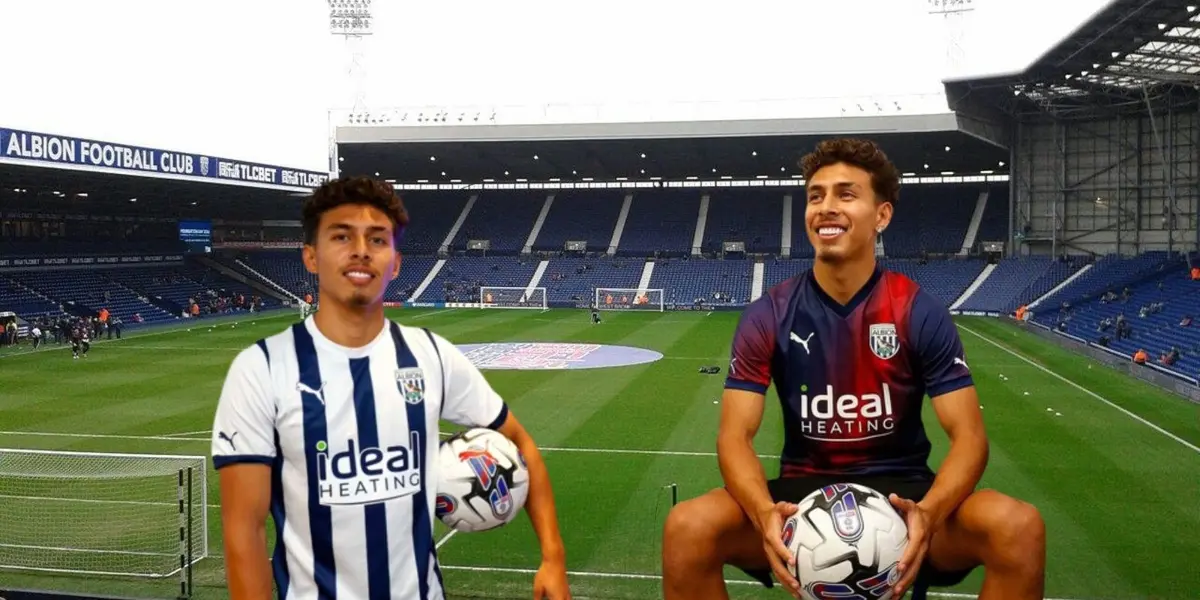 Jeremy Sarmiento anotó su primer gol en el West Bromwich