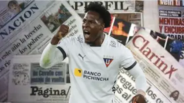 Jhojan Julio jugador de LDU