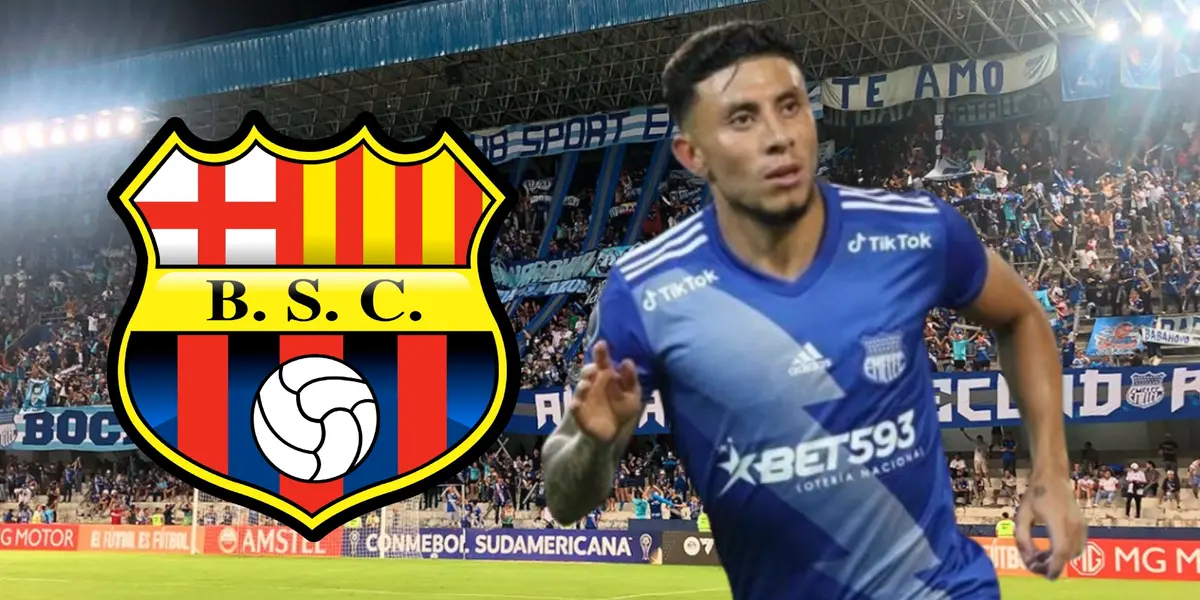 Joao Rojas jugador de Emelec