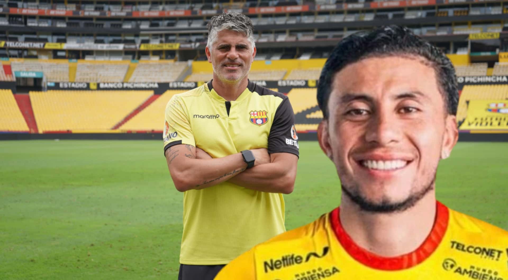 Joao Rojas y Diego López