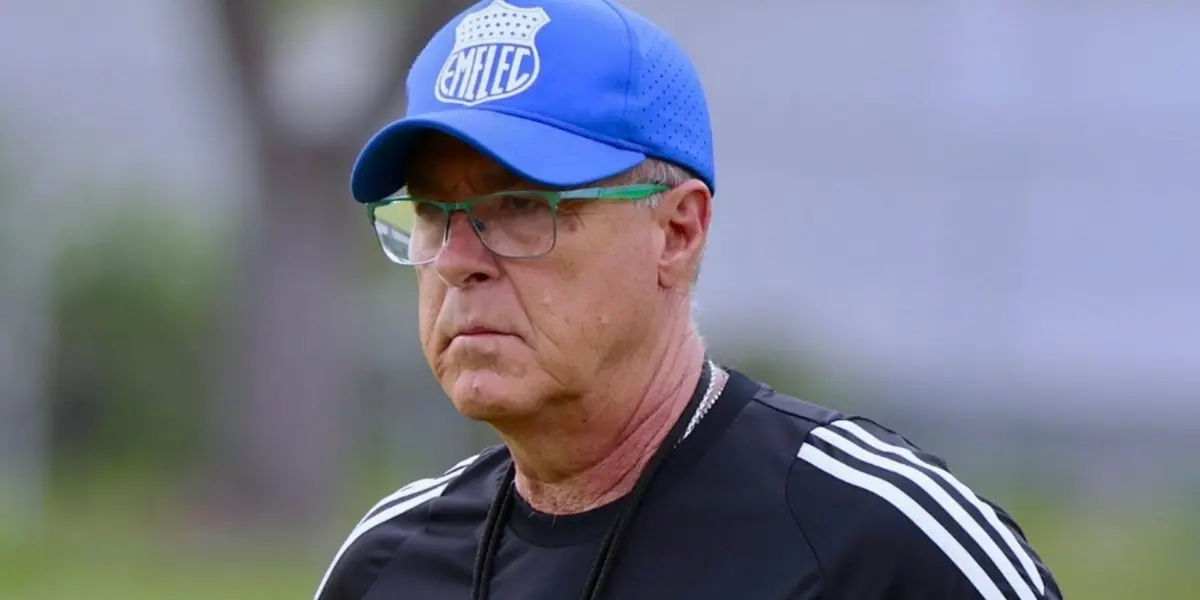Jorge Célico entrenador de Emelec