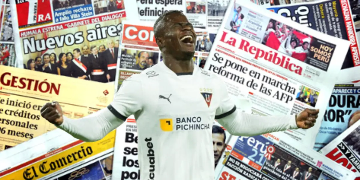 José Angulo jugador de LDU