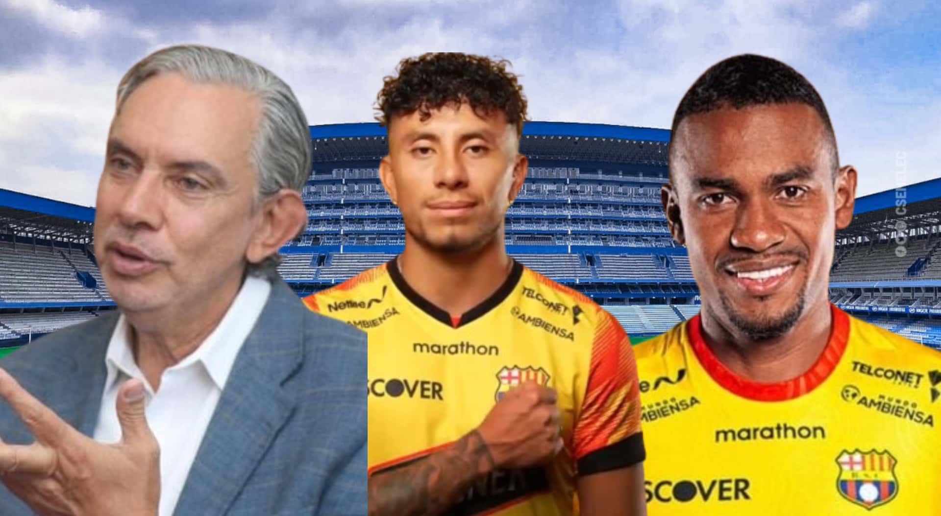 José Pileggi, Joao Rojas y Dixon Arroyo