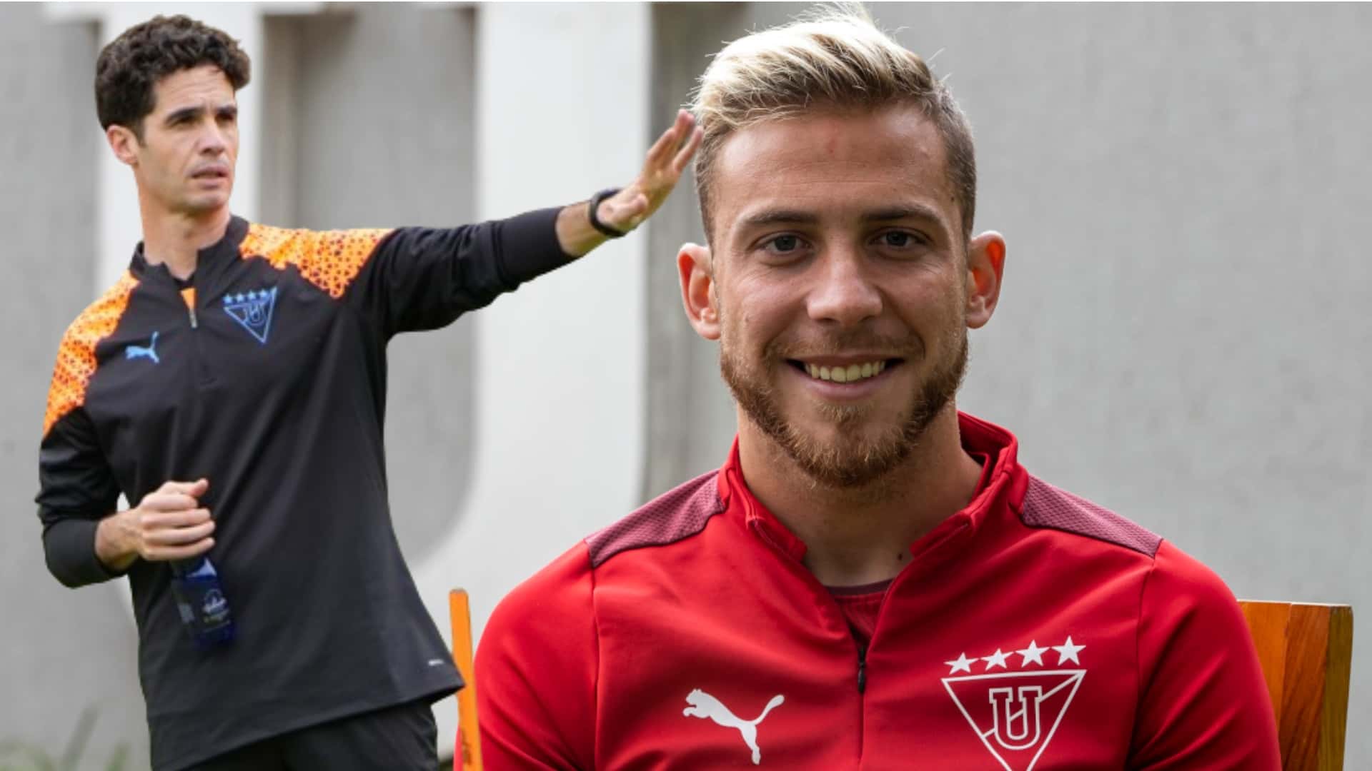 Josep Alcácer y Ezequiel Piovi