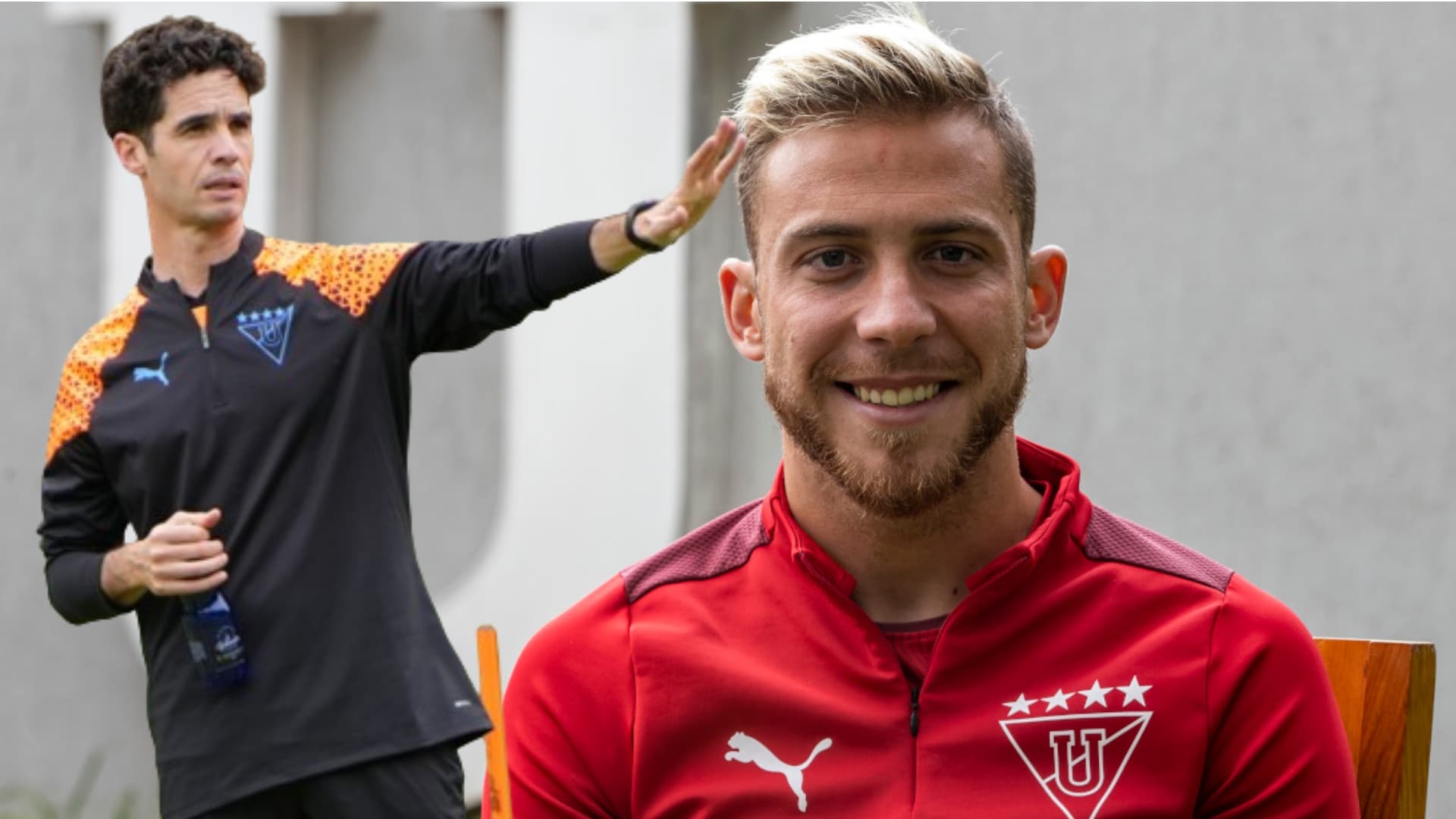 Josep Alcácer y Ezequiel Piovi