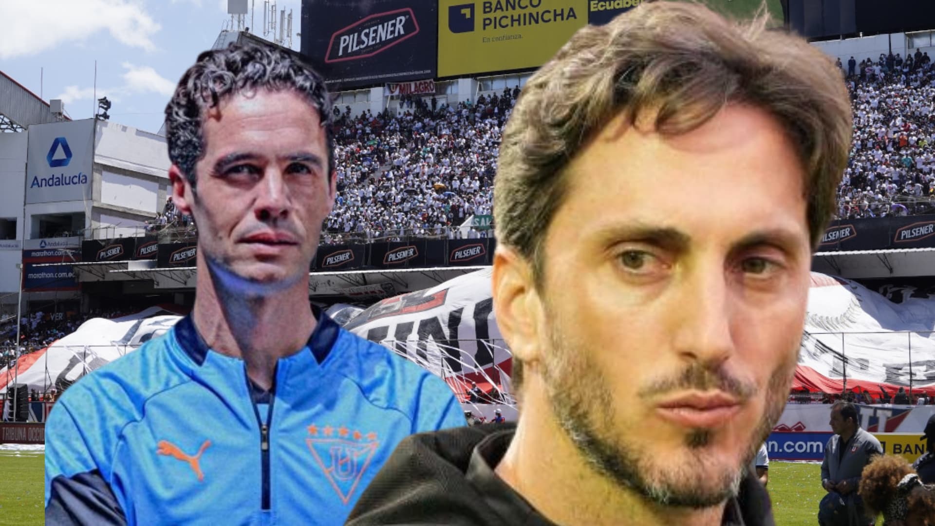 Josep Alcácer y Luis Zubeldía