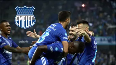 Jugadores de Emelec. Foto. Havoline Deportivo