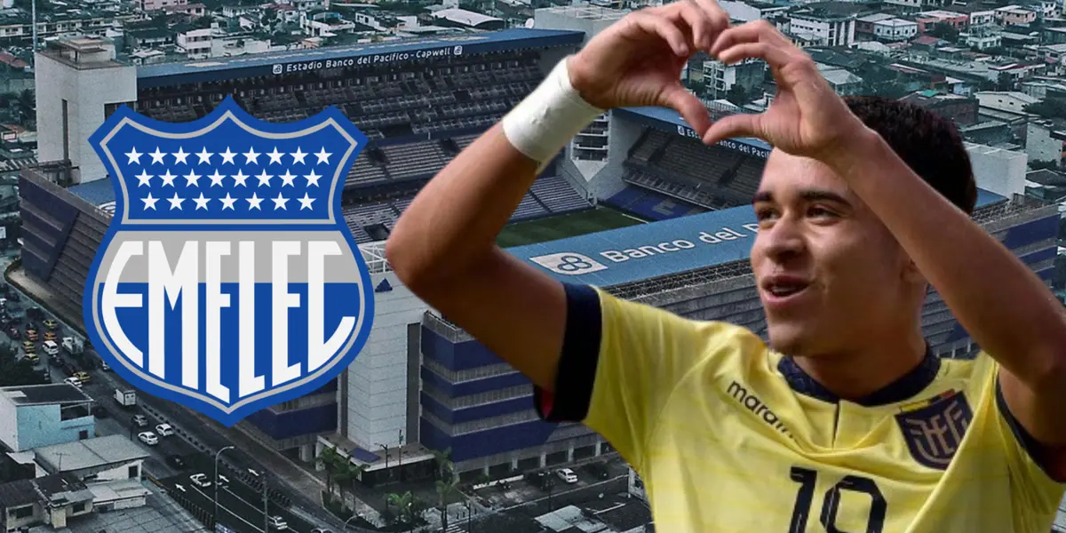 Kendry Páez en el Estadio Capwell (Foto tomada de: Wikipedia/Kendry Páez)