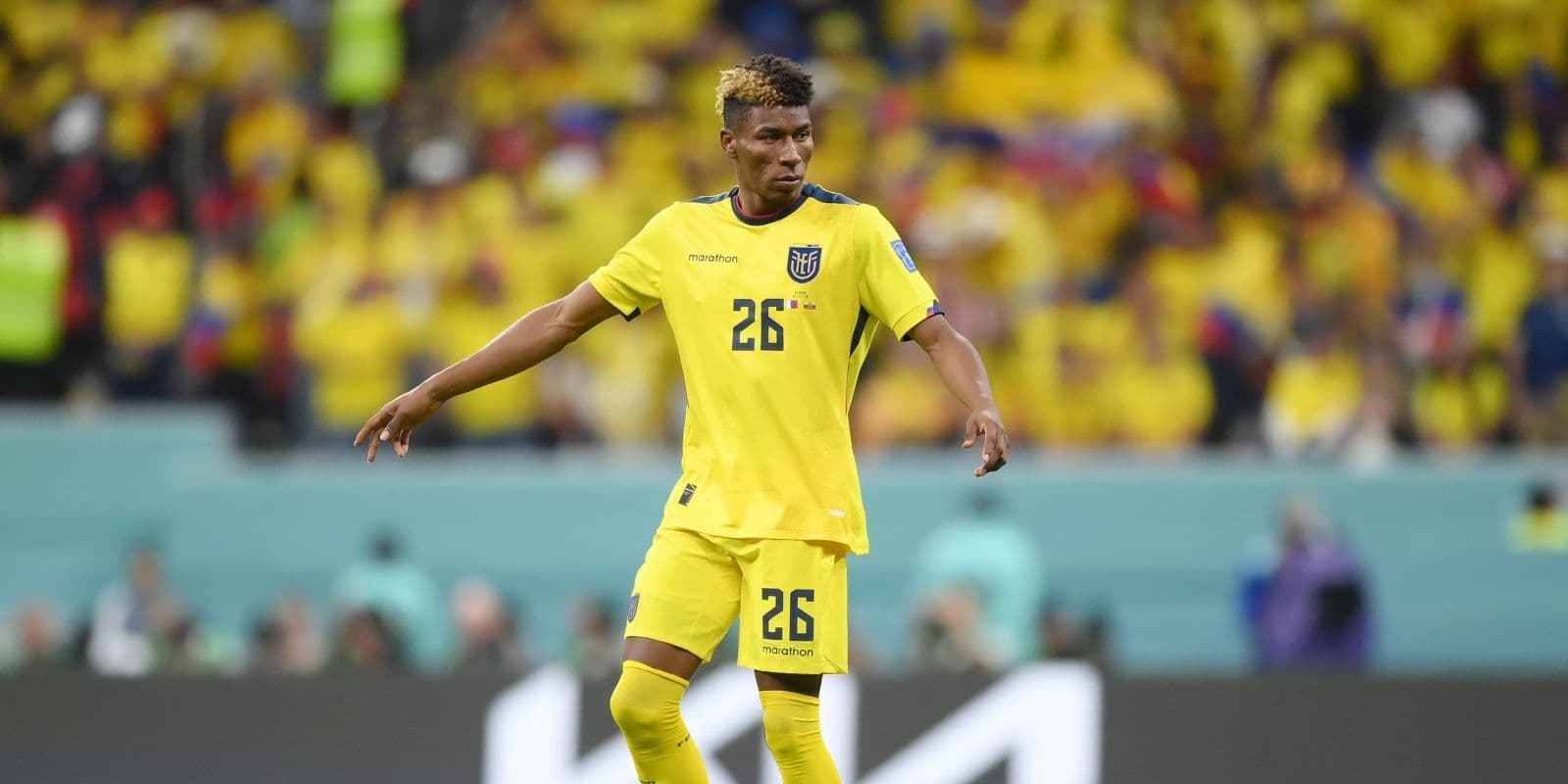 Kevin Rodríguez anotó el gol del triunfo ecuatoriano frente a Bolivia