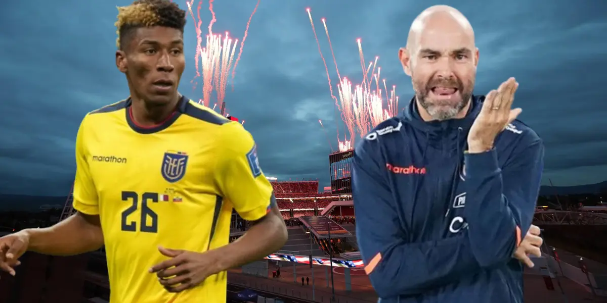 Kevin Rodríguez y Félix Sánchez (Foto tomada de: Copa América/Transfermarkt/El Canal del Fútbol)